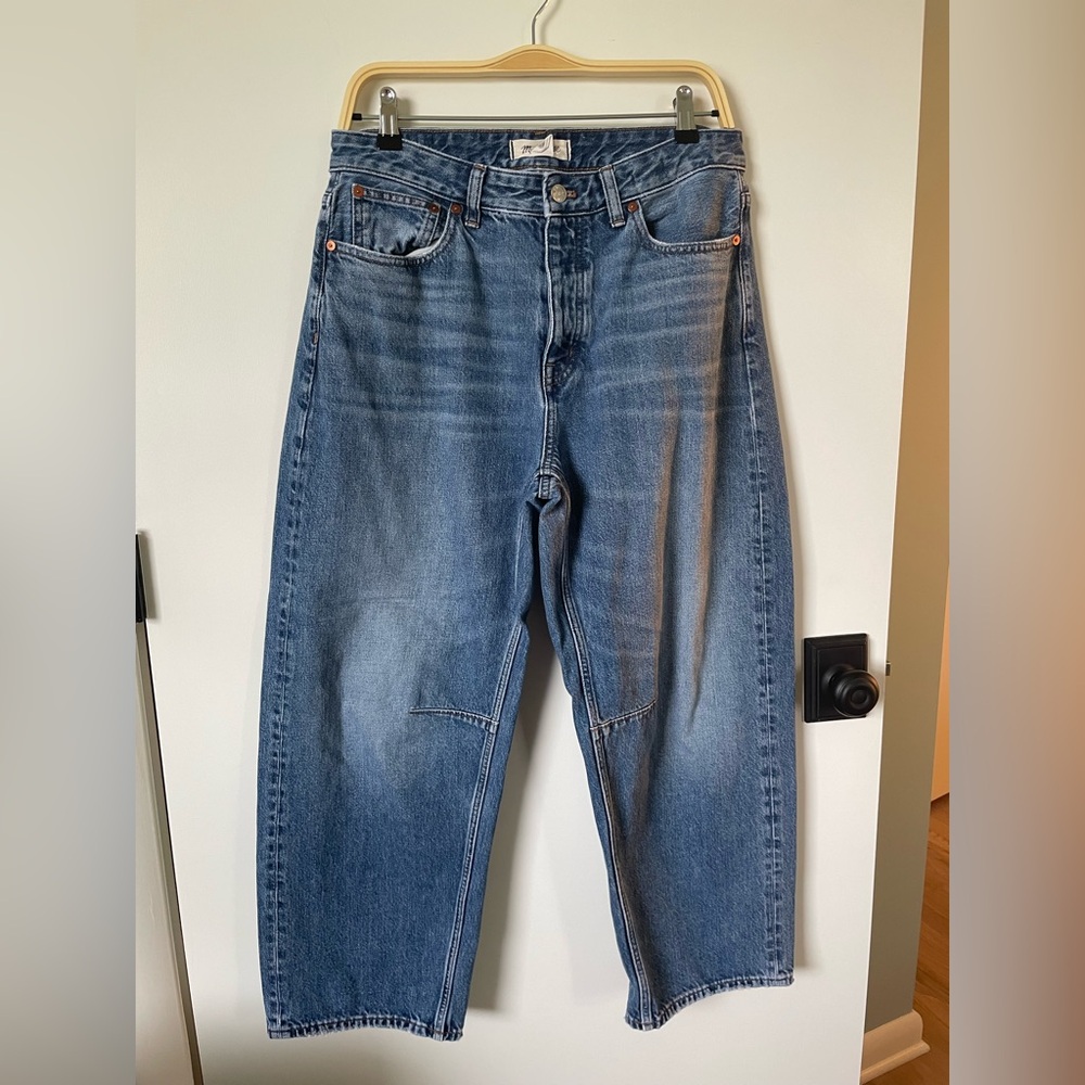Madewell Women's Barrel Leg Jeans Curvy